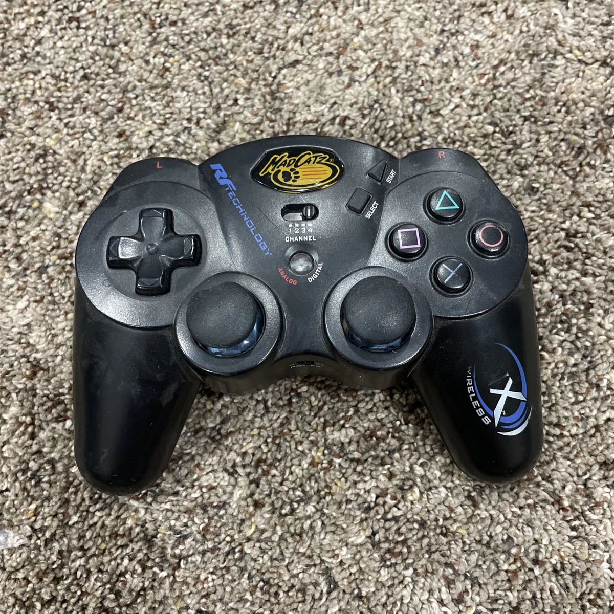 Dongle Récepteur Sans Fil Mad Catz - Pour Manette Microcon Sur Sony PlayStation 2