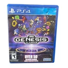 Sega Genesis Classics Collection Playstation 4 PS4 Complete w/ Poster 50 Games