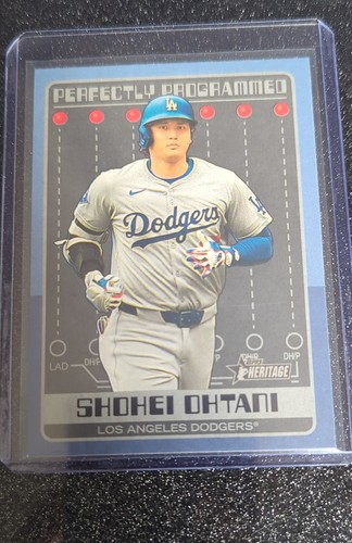 2024 Topps Heritage Perfectly Programmed #PP-2 Shohei Ohtani Dodgers