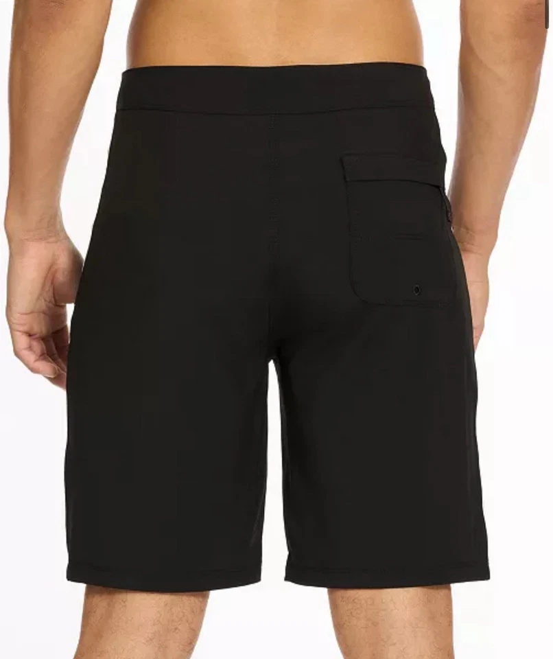 Pantalones cortos de tabla para hombre T7 elásticos en bloques de colores de 9" Foto 4 de 4