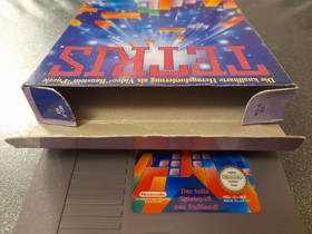 tetris NES nintendo complet en boite & notice CIB PAL NOE 🇩🇪