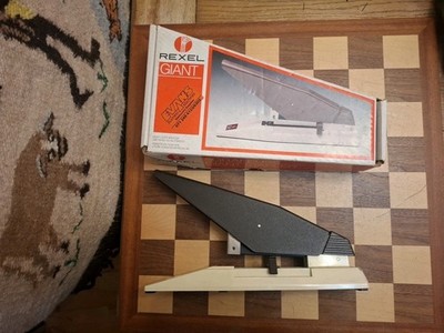 Vintage 1990er verpackt Rexel Giant 02030 Hefter robust (für Nr.66 Heftklammern)