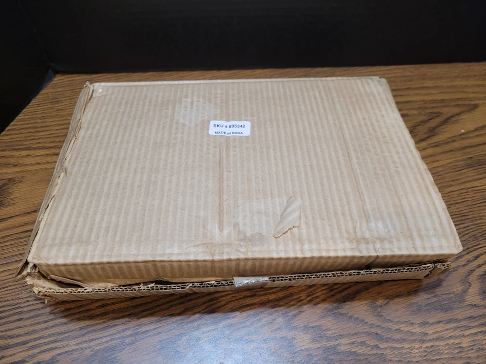 Vintage Pottery Barn Floating Gun Metal Glass Window Picture Photo Frame 4" x 6" - Image 2 of 4