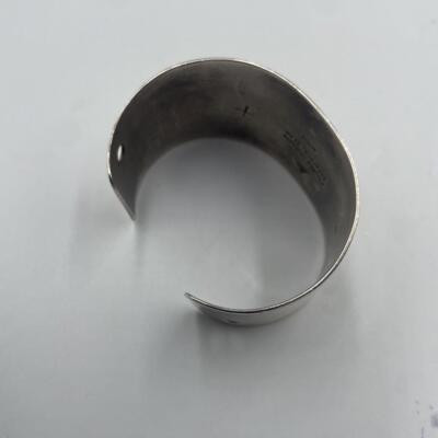 Orville Tsinnie x BEAMS PLUS Sterling Silver Bone Cuff Bracelet