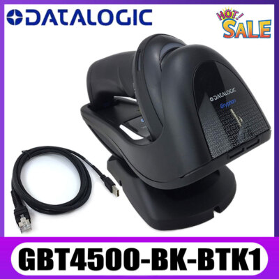 Datalogic Gryphon GBT4500-BK-BTK1 2D/1D Wireless Barcode Scanner USB Kit+ Cradle