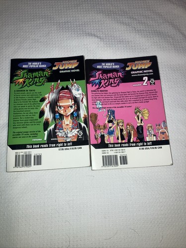 Shaman King Vol 1&2 Lot - Imagen 2 de 4