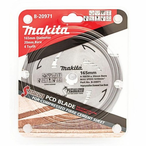 MAKITA 165MM 4T PCD CIRCULAR SAW BLADE 