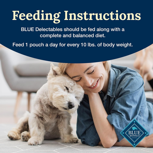 Delectables Natural Wet Dog Food Toppers Variety Pack, Tasty Chicken & Hearty Be - Picture 9 of 12
