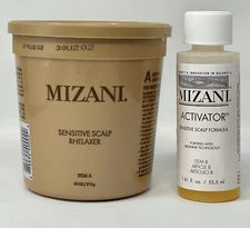 MIZANI Sensitive Scalp Relaxer With A Moisturizing Blend Of Shea With Activator