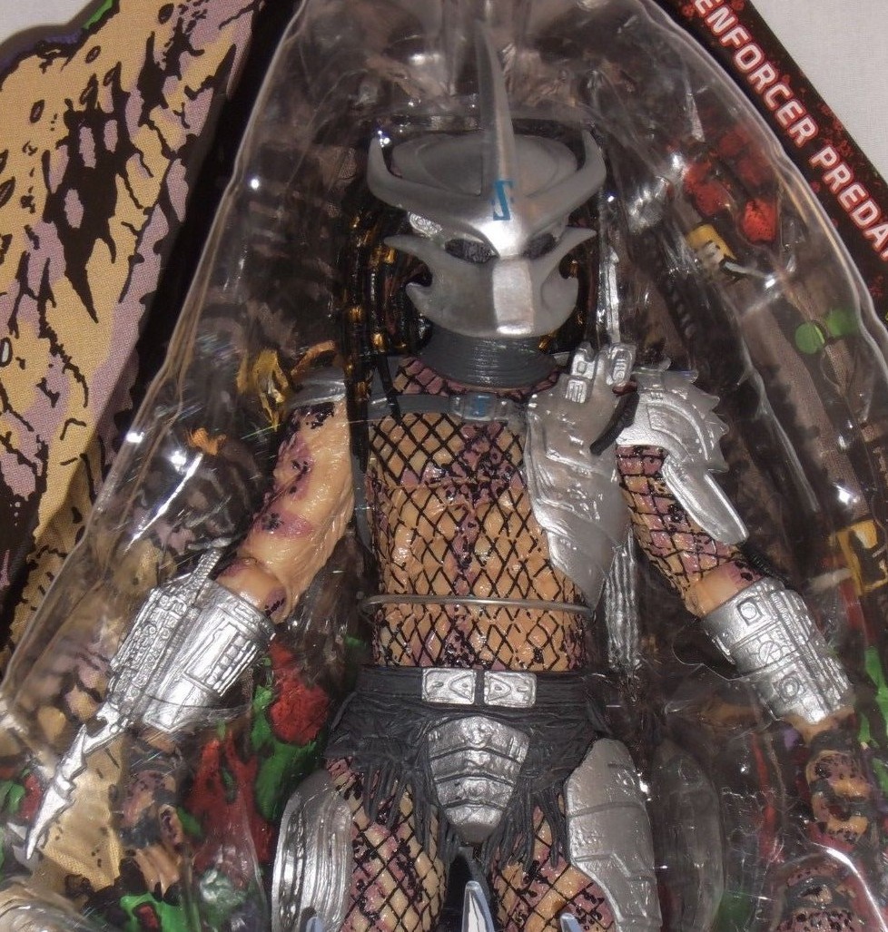 NECA Enforcer Predator フィギュア Predators Series 12 Enforcer Predator V2 8 inch Action