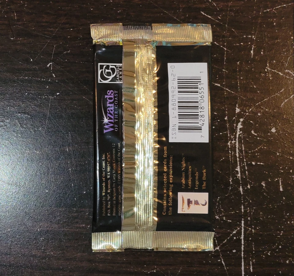 MTG MAGIC THE GATHERING CHRONICLES 1995 BOOSTER PACK SEALED FREE U.S. SHIPPING - Image 2 of 2