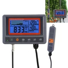 CO2 Monitor & Controller Digital Carbon Dioxide Meter For GreenHouse/Home