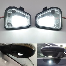 2pcs For Vw Scirocco 2009 2010 2011-2019 Led Under Rearview Puddle Light Lamp