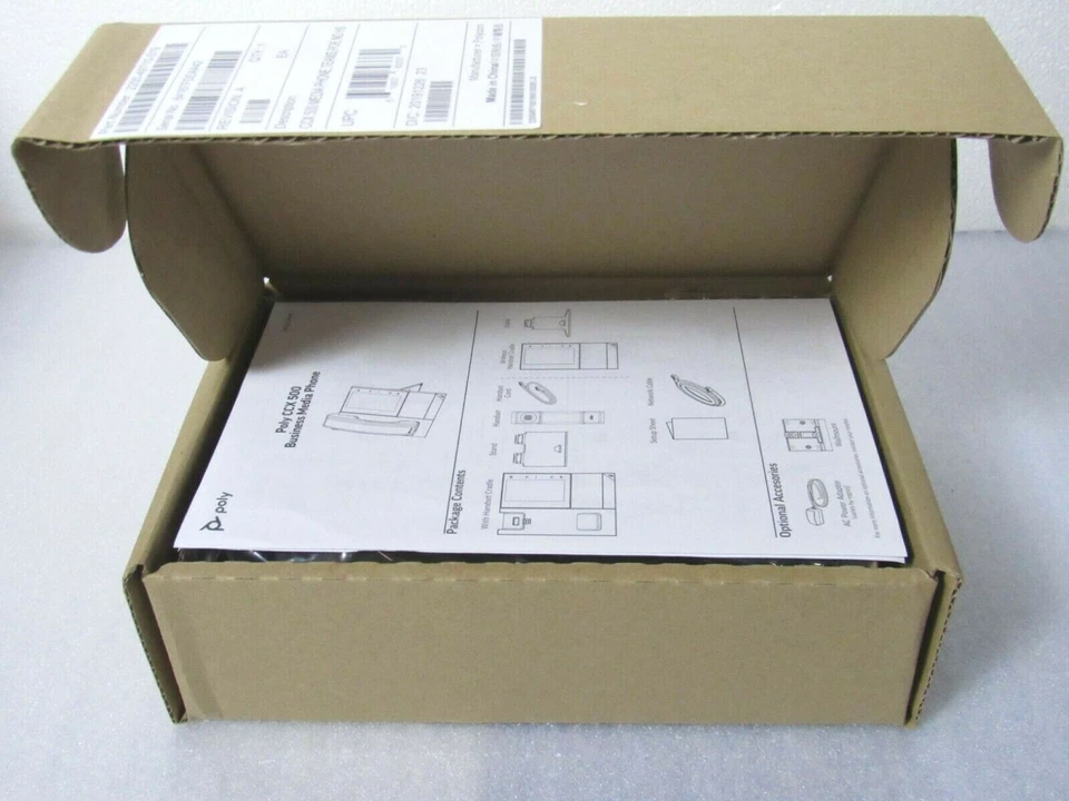 Teléfono IP Polycom 2200-49710-019 CCX 500 Microsoft Teams *Sin auricular* [AP] Foto 2 de 4