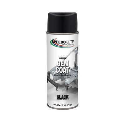 OEM Coat Black DTM Aerosol 12 oz., SMR-353