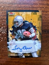 Tony Hill, Finest Autograph-Gold Refractor /50 #FA-TH - 2024 Topps Finest
