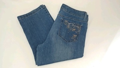 gloria vanderbilt jeans with embellished pockets