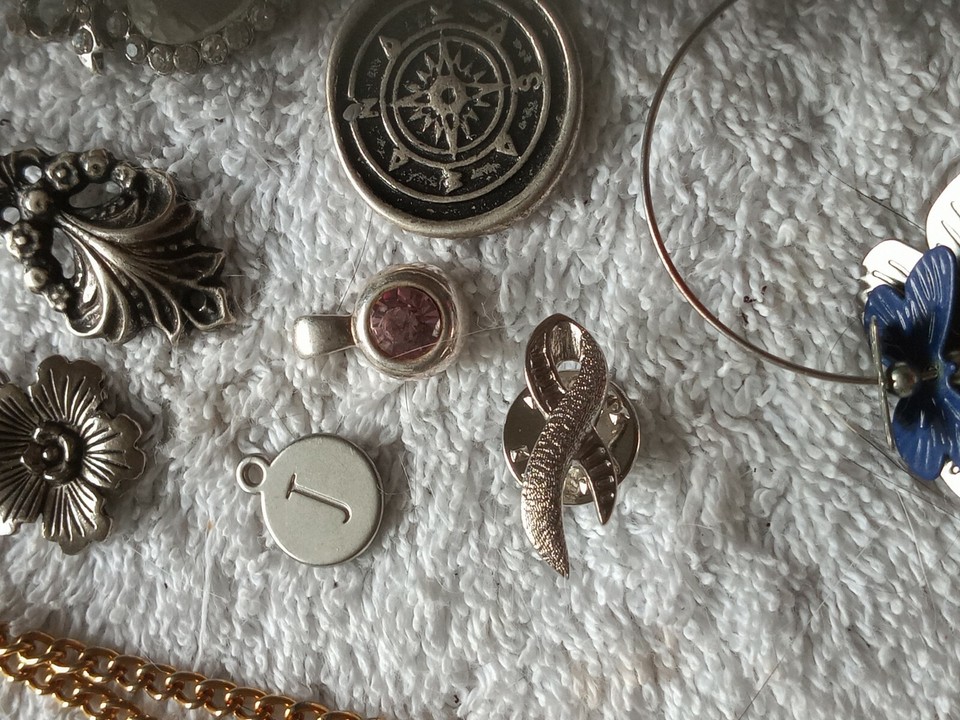 Vintage And Modern Job Lot.28 items Pendants, Earrings, Necklaces. More