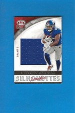 2016 Crown Royale Jumbo Rookie Silhouette Jerseys RC #34 Sterling Shepard Giants