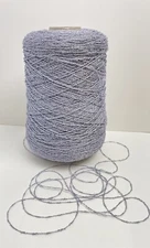 Lavander 100% Rayon Cone yarn Princess Crochet Knitting Macnine Weaving 1.0 lb