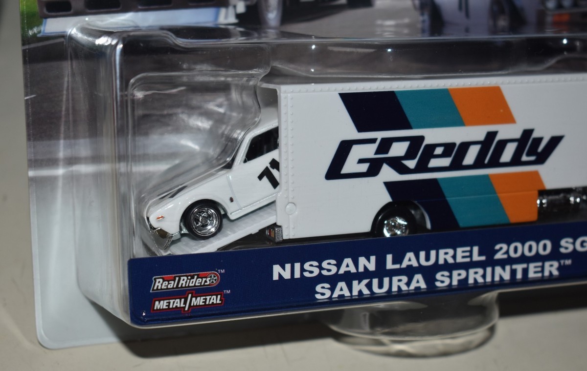 Hot Wheels Team Transporter Nissan Laurel 2000 SGX Sakura Sprinter