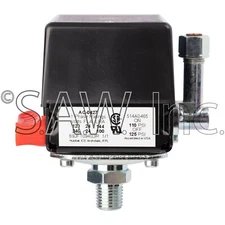 Z-AC-0427 DeVilbiss/Craftsman 1/4" NPT Port Pressure Switch 110/135 PSI