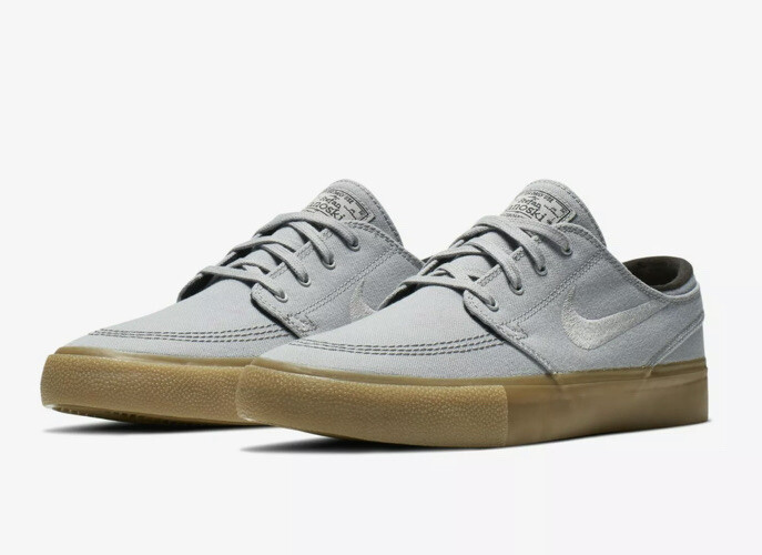 nike sb zoom stefan janoski canvas grey