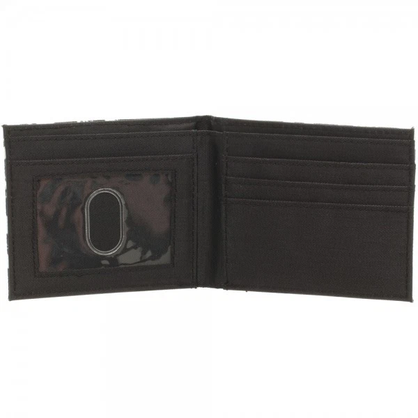 DC Comics Wallet Bifold Superman Batman Bioworld Black and White vs JLA - Image 3 of 4