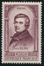 TIMBRE FRANCE 797** Louis Blanc  1948