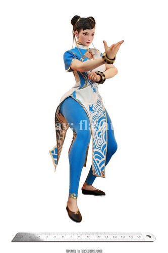 STAR MAN MS-011 1/6 Female Fighter ChunLi 12" Collectible Action Figure Model - Picture 20 of 20