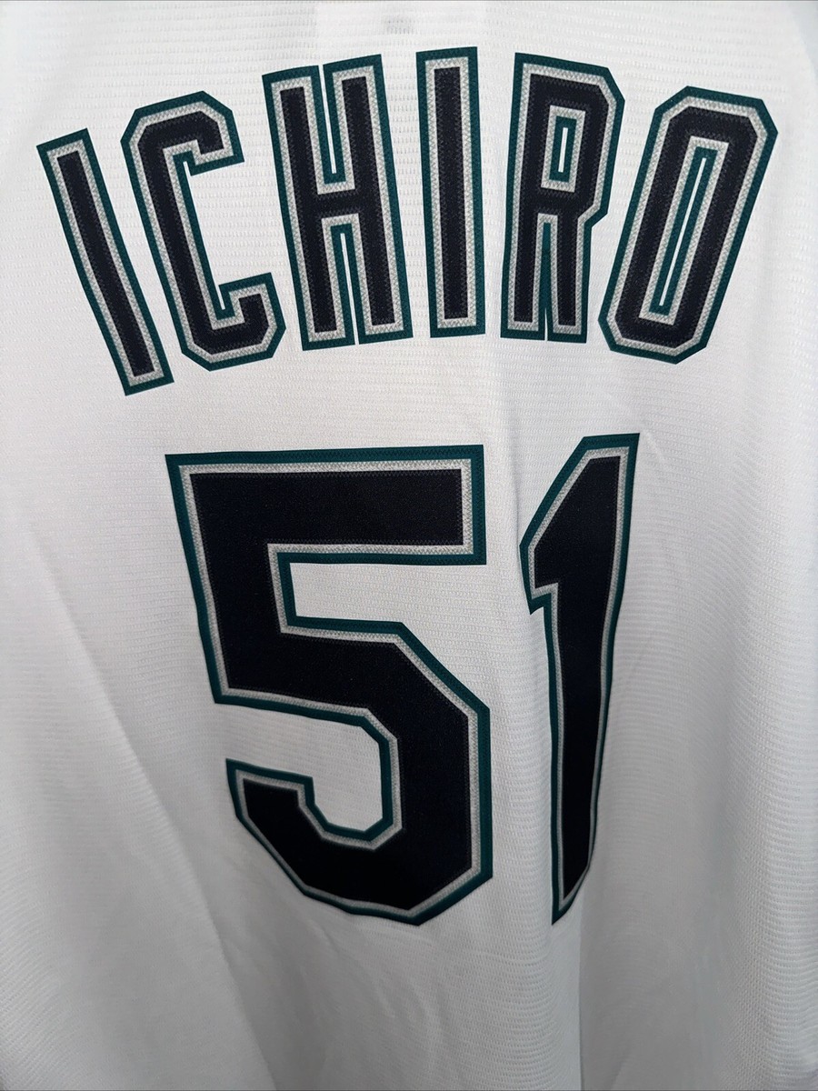 MARINERS ICHIROの背番号51付ユニフォーム Seattle Mariners #51 ICHIRO Jersey ADULT MEDIUM | eBay