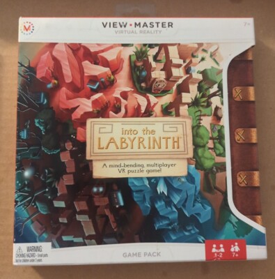 View-Master Into The Labyrinth VR Puzzle Game Pack, New