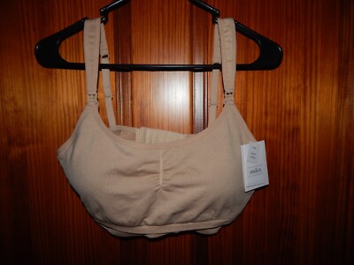 AUDEN 2IN1 HANDS-FREE PUMP BRA, WIRELESS, MED. PADDING , SIZE LARGE, 36D-38D,NWT