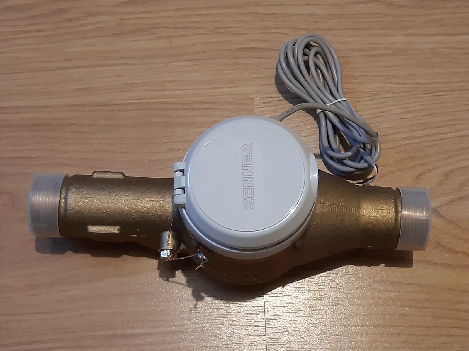 Compteur eau volumétrique Zenner BL260 avec corps robuste en laiton et débit Q3 6.3