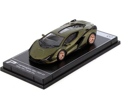 LAMBORGHINI SianFKP 37 - verde gea - Postercars 1:64