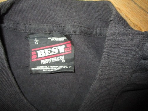 vtg 90s BUZZ 106.5 FM T SHIRT Toledo Radio Station Hard Rock Classic Grunge LG - 第 3/3 張圖片