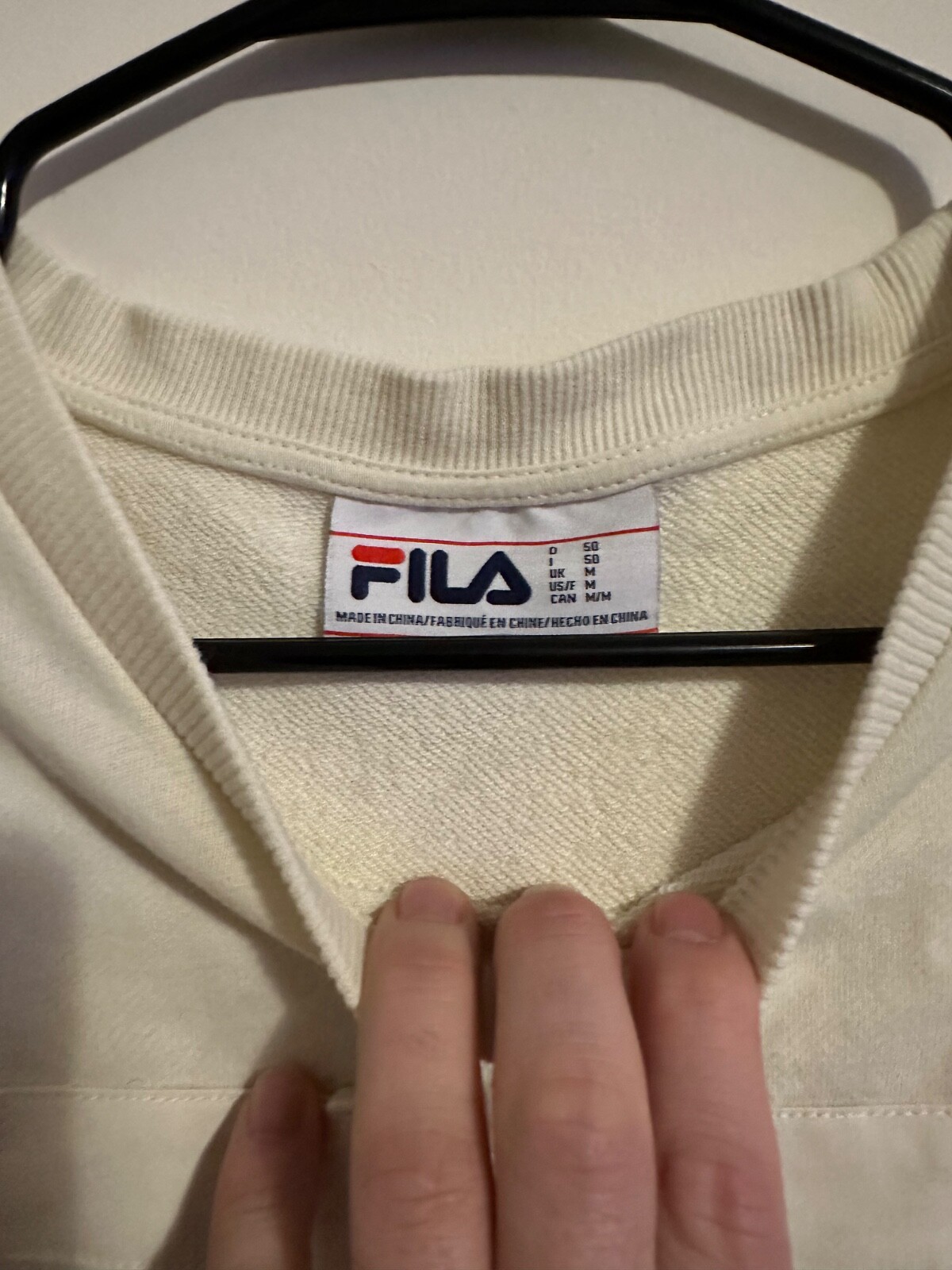 T shirt FILA con cinturino beige