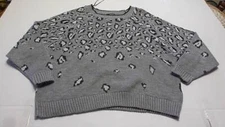 Womens a.n.a. ana A New Approach Gray Sweater Size Large New Without Tags