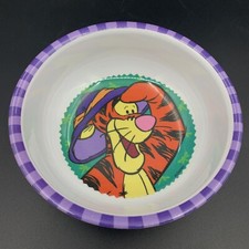 Vintage Zak Designs Disney Tigger  Winnie The Pooh  Plastic Cereal Bowl 5.5  