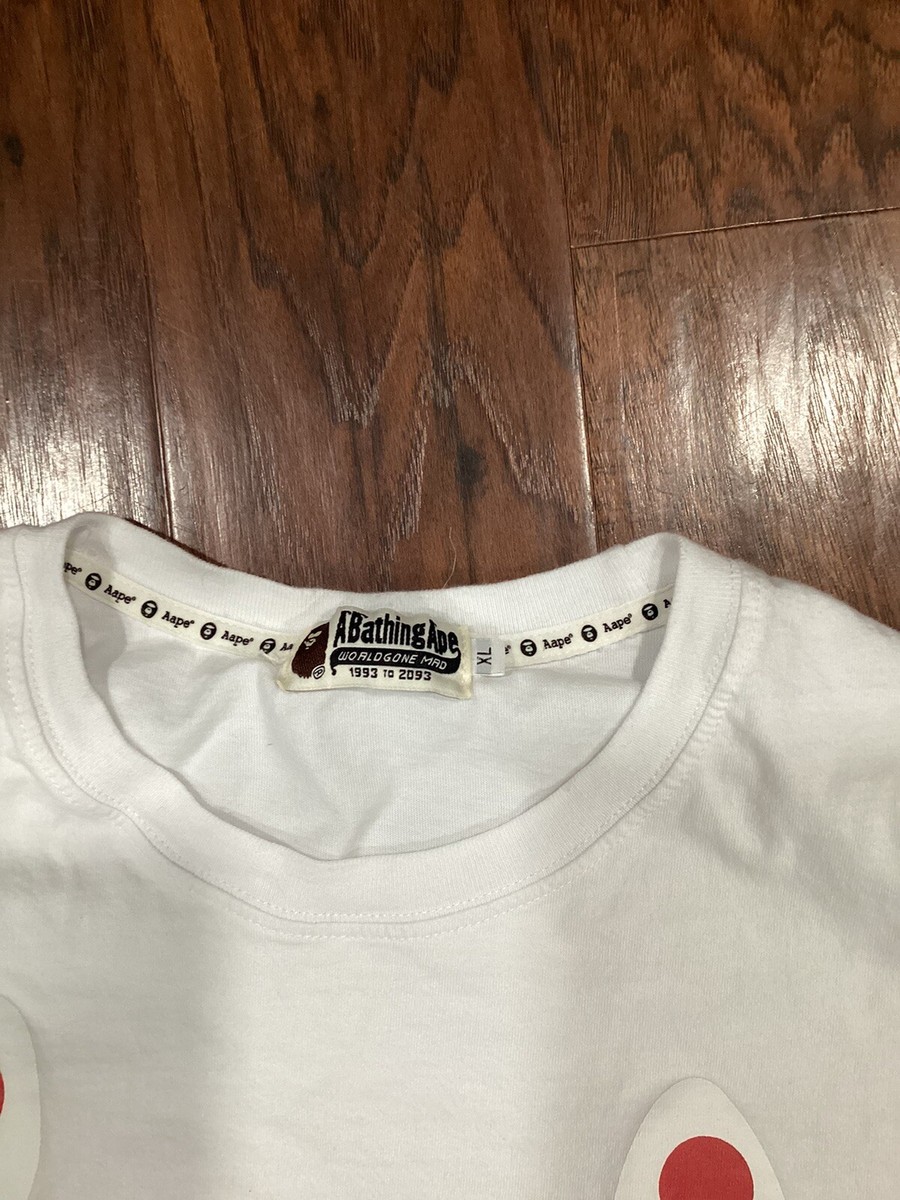 Vintage Bathing Ape Bape T Shirt XLarge | eBay