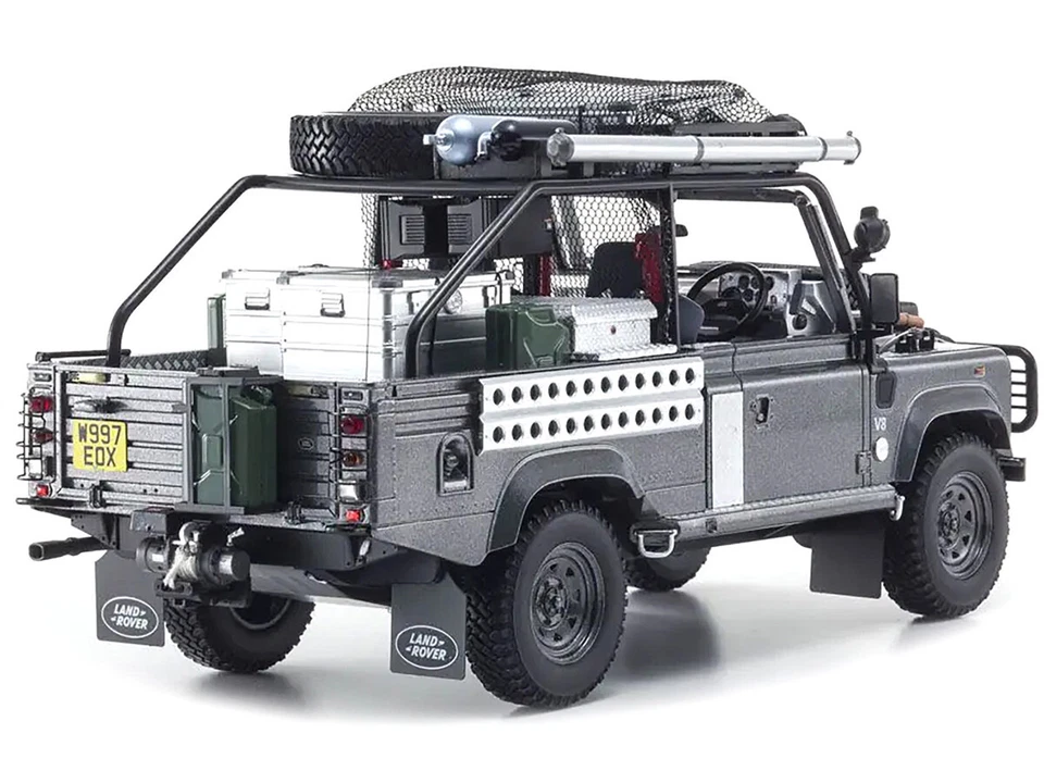 Coche Land Rover Defender edición de película 1/18 de Kyosho exhibición regalo juguetes para niños Foto 4 de 4
