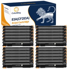 20PK CF283A High Yield Toner For HP 83A LaserJet Pro M201dw M225dw M127fw Black