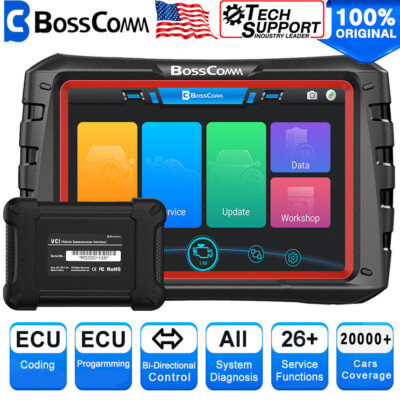 Automotive Bi-Directional Bluetooth OBD2 Scanner All System Diagnostic Scan Tool
