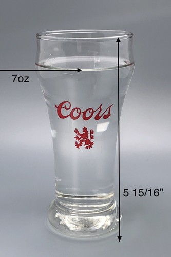 Vintage Bierglas Rabatt / Coors Sham Barware Werbung / Männerhöhle Dekor Geschenk - Bild 9 von 9