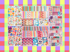 Stickers Bundle - Kid Cartoons Lot 48 Fun Packs Themes Seasons Teachers, TEENS 