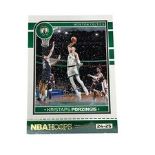 2024-25 NBA HOOPS WINTER Basketball Card #9 Kristaps Porzingis, Boston Celtics