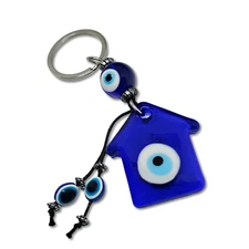 Evil Eye Keyring House Protection Car Keys Nazar Mati Eye Turkish Lucky Charm