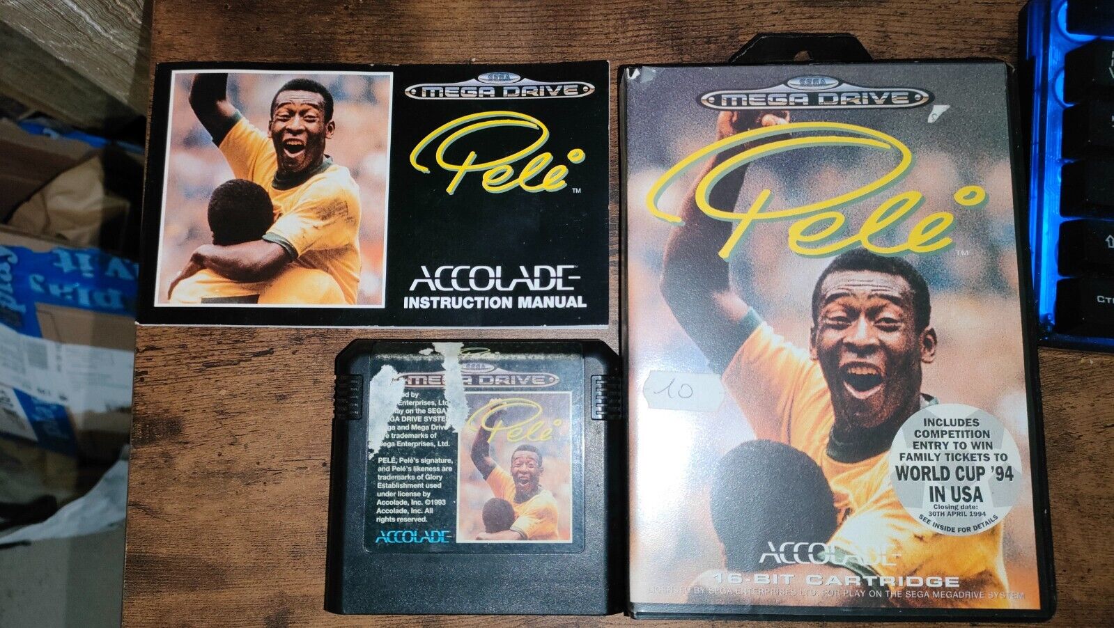 SEGA MEGADRIVE  PAL  Pele Calcio Ac