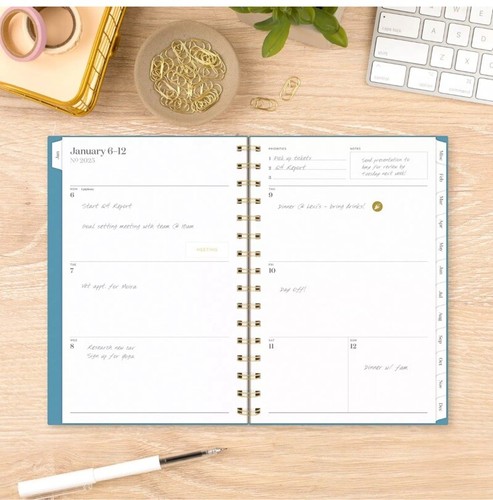 Cambridge 2025 Planner, Weekly & Monthly, 5-1/2" x 8-1/2", Small, WorkStyle C... - Picture 2 of 9