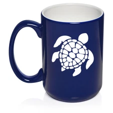 Ceramic Coffee Mug Cup Sea Turtle